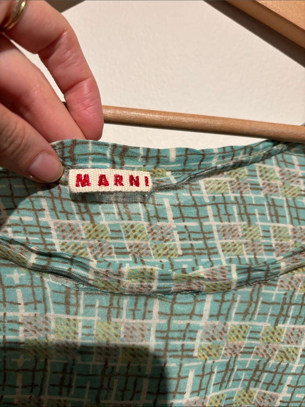 Marni Abstract Print Top Y2K - Picture 2 of 12